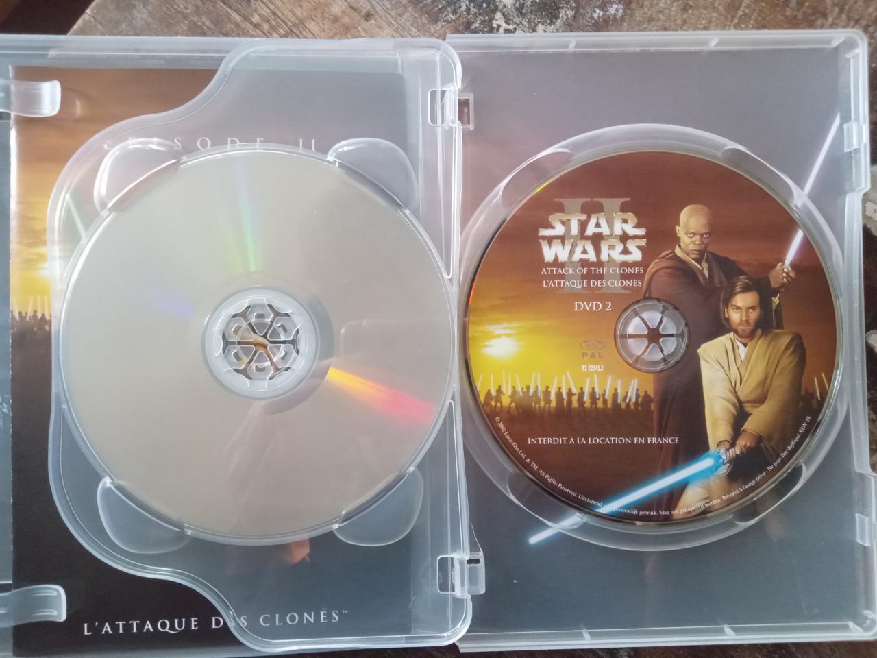 Dvd star wars Attack if the clones