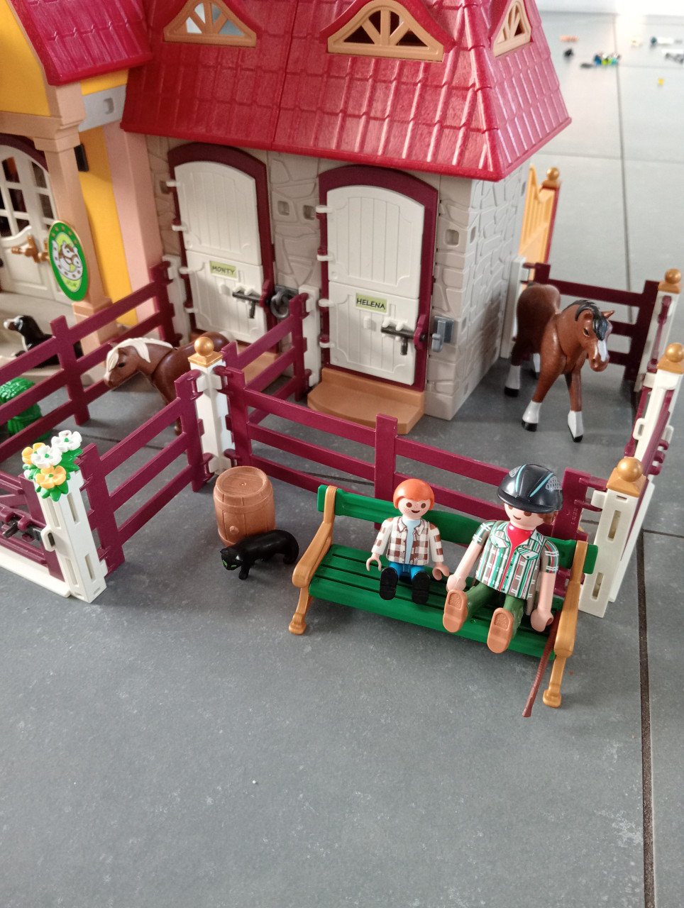 Playmobil paardenstal
