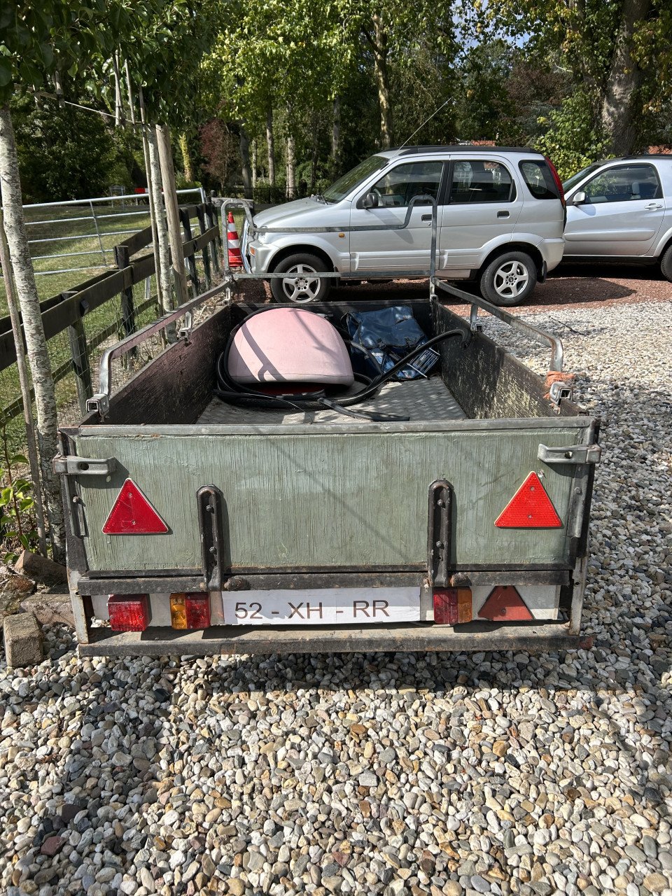 Geveerde Aanhanger Westfalia € 450,-