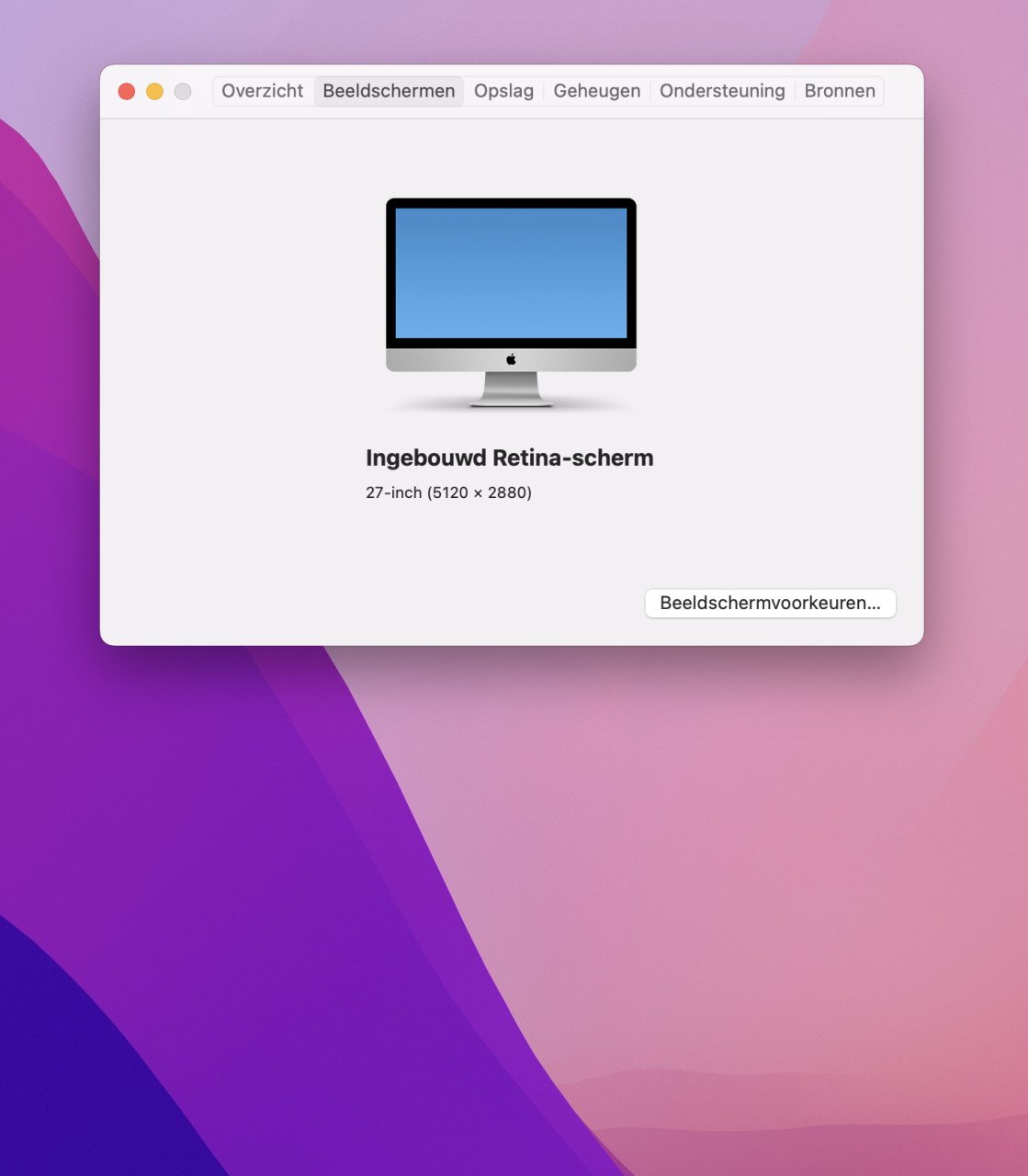 IMac 27 inch (late 2015) met gebarsten scherm, goed voor onderdelen