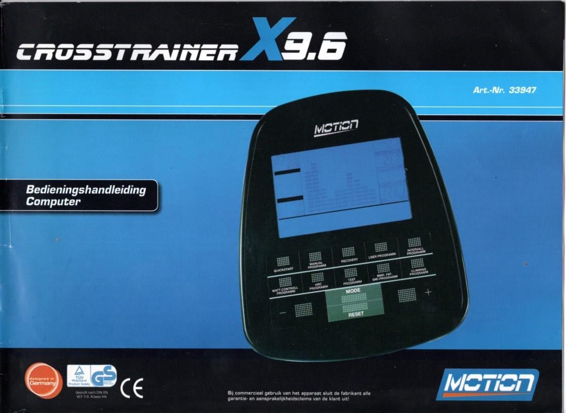 Motion Crosstrainer X 9.6