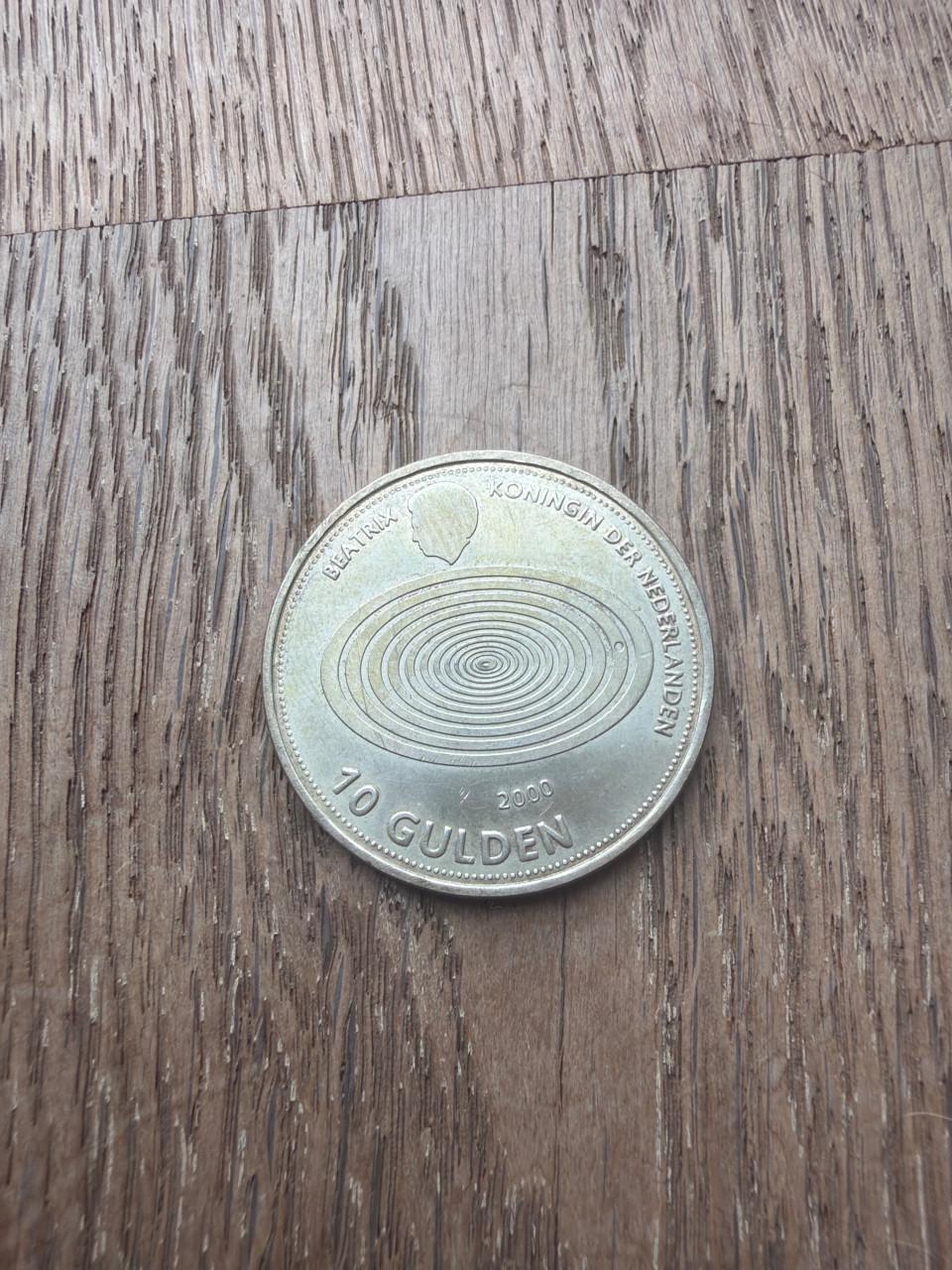 Nederlandse zilveren 10 gulden