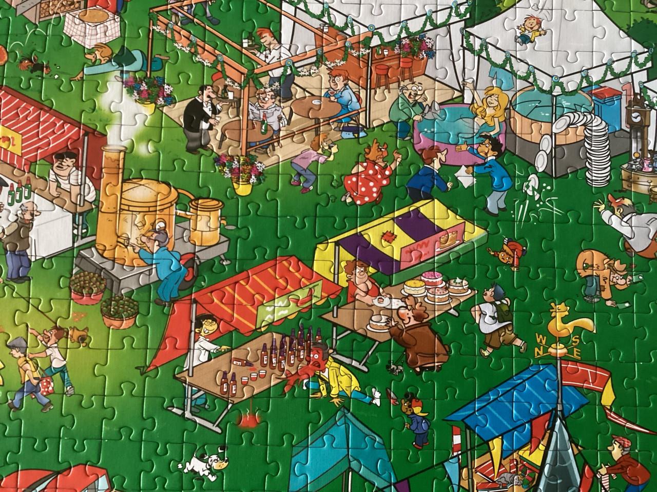 Legpuzzel That’s Life. Vrolijke fair !!