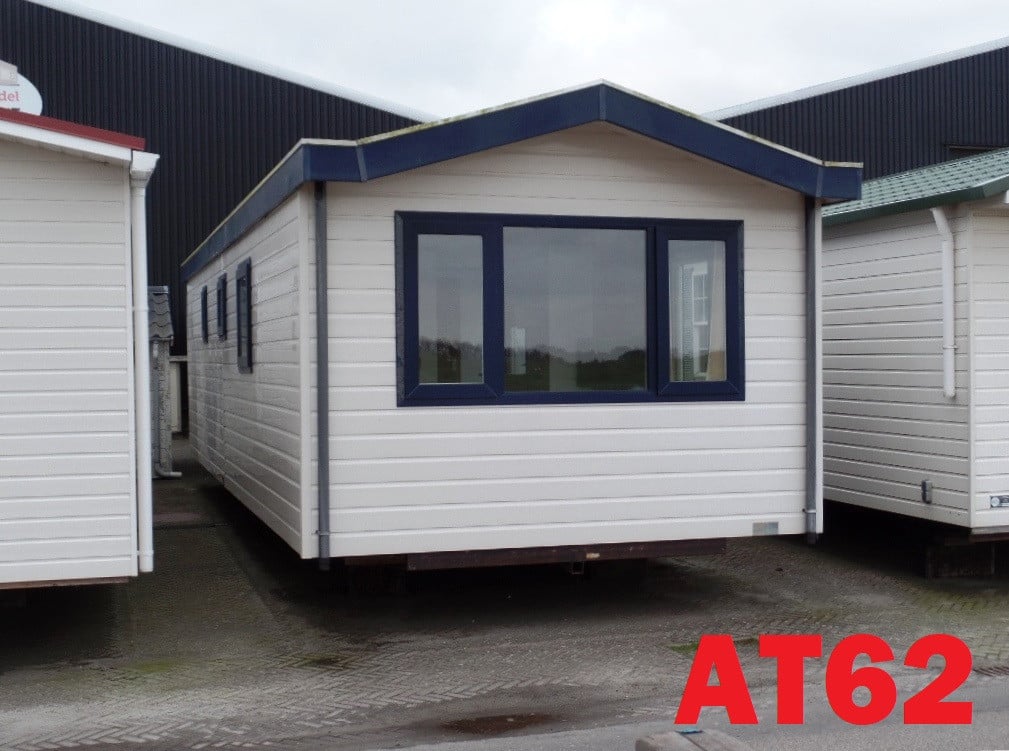 Onderhoudsvrij ZARO chalet met dubbel glas en 2 slaapkamers te koop