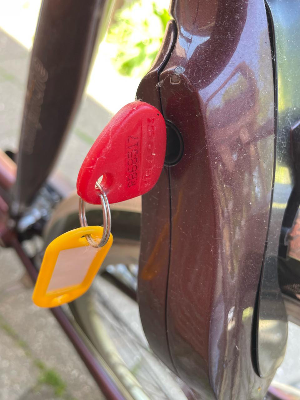 Damesfiets.