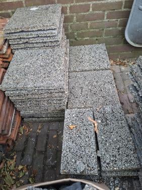 Grindtegels 30x30 cm en 15x30 cm