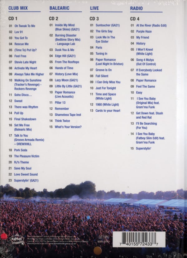 Groove Armada ‎– Twenty One 4 CD, Compilation Box Set