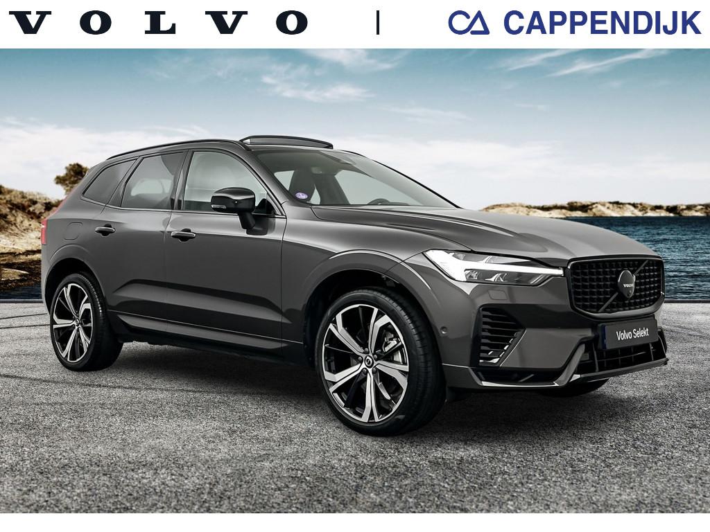 Volvo XC60 t6 398pk recharge ultra dark| pano| luchtvering| hud| 360camera