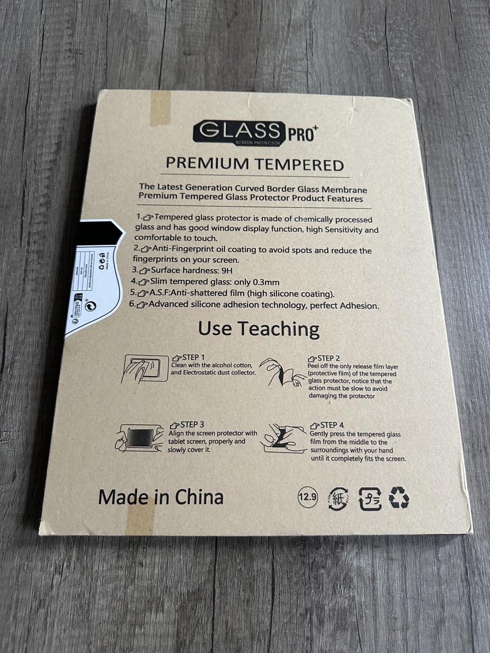 Nieuwe screenprotector IPad Pro 12.9 inch