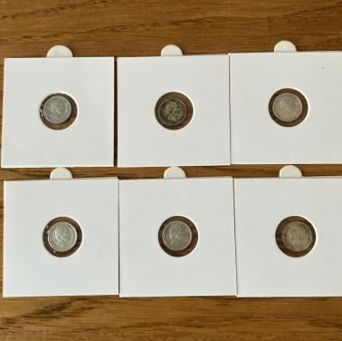 5 Cent Willem III zilver