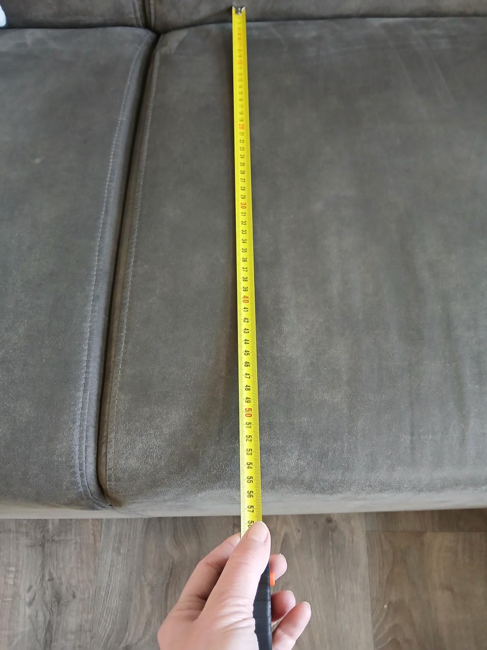 Leuke grijze hoekbank 250cm breed