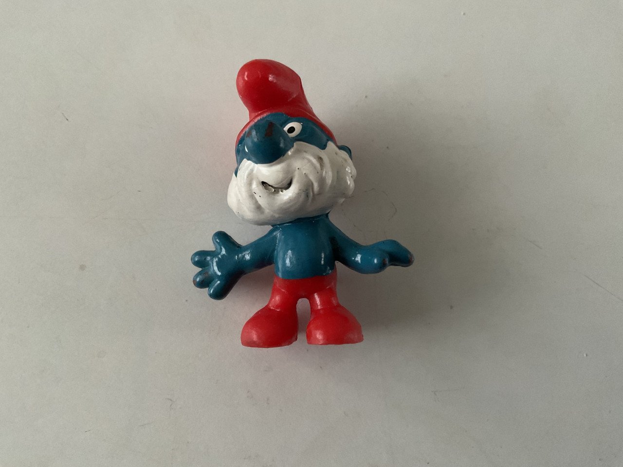 Heel veel verschillende Smurfen.   Schleich/Peyo. Rubber. +/- 5 cm
