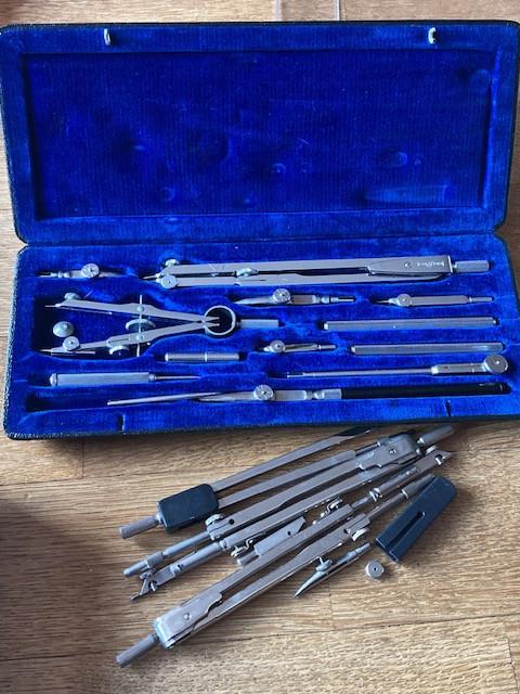 Vintage passer set van ECOBRA