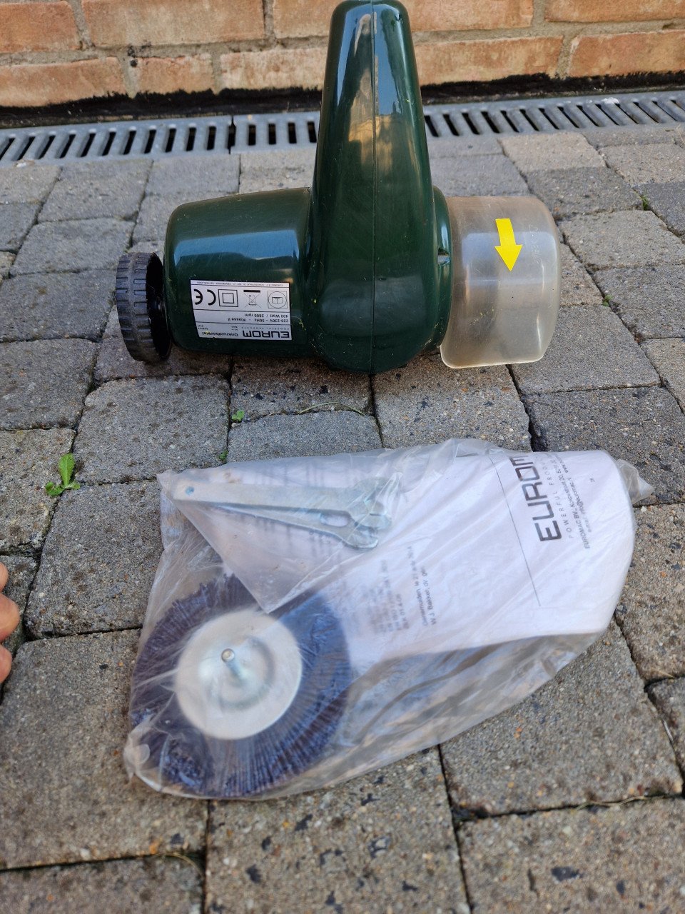 Onkruidborstel electrisch