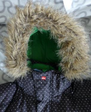 Zoals nieuw - Bieden vanaf €20 ! Ski-jas Quiksilver, 80% dons 20% veren