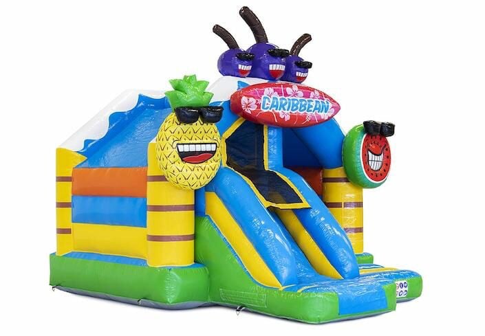Te huur springkussen met slide