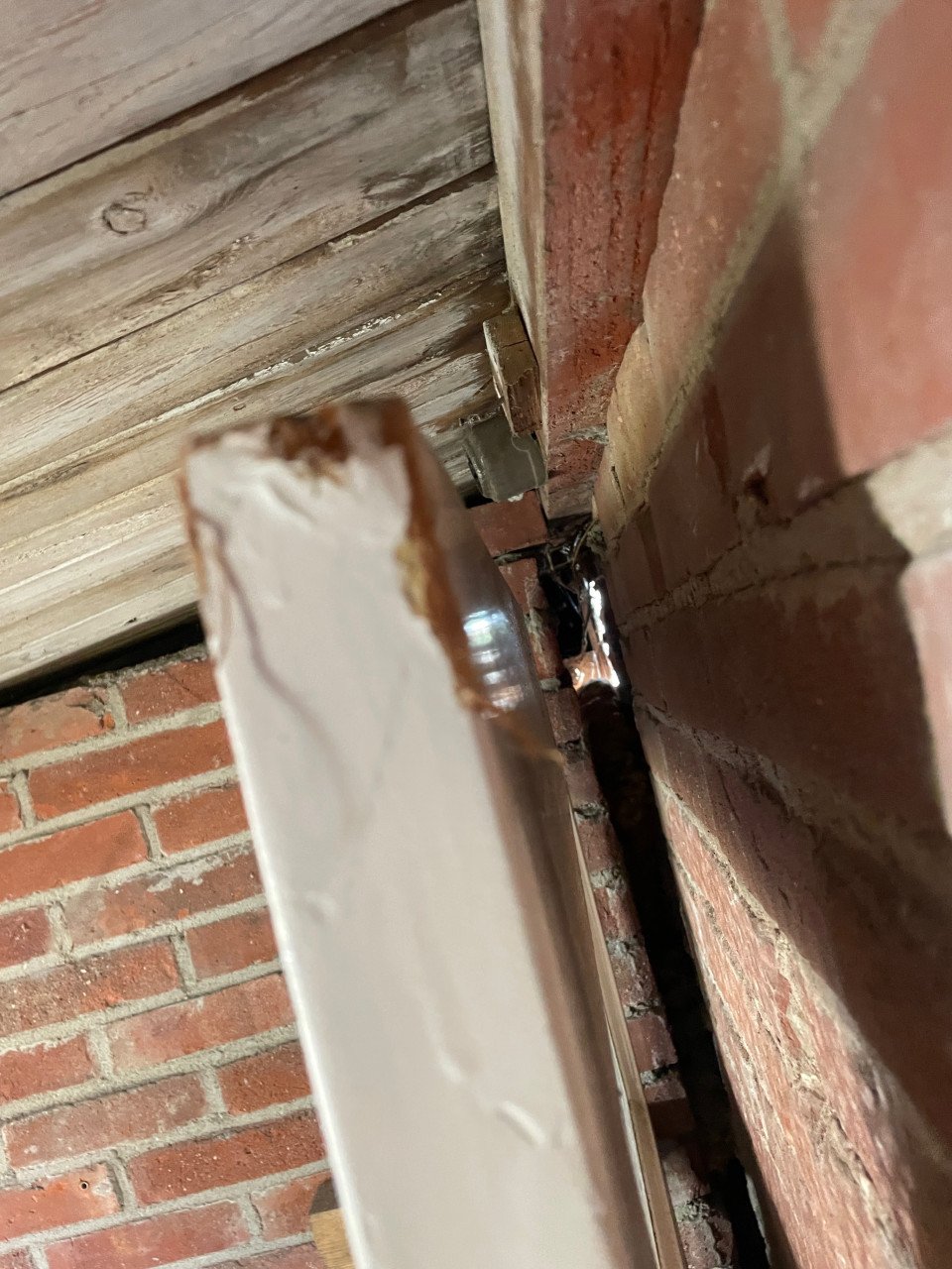 Binnendeur met glas aangeboden