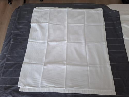 10 theedoeken 60 x 65 cm katoen.