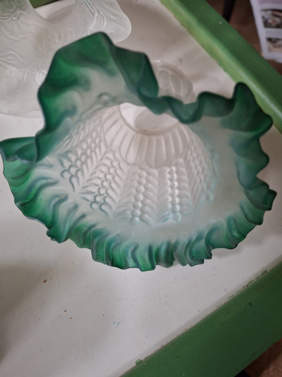 4 retro tulp lampekapjes