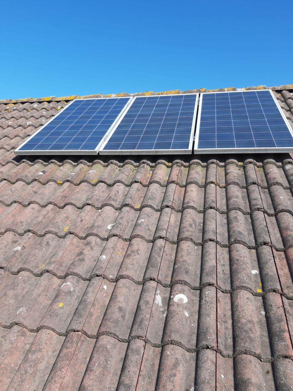 Complete set zonnepanelen