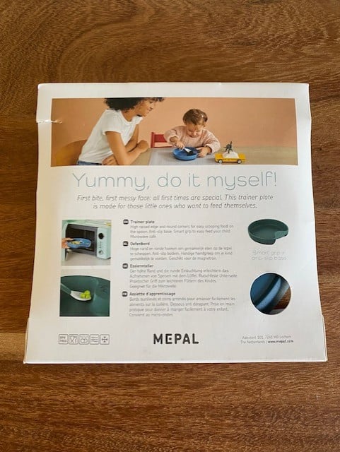 Nieuw | Mepal trainer plate Oefenbord | Blauw