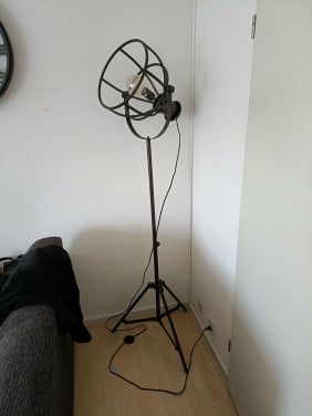 Staan lamp, industriëel