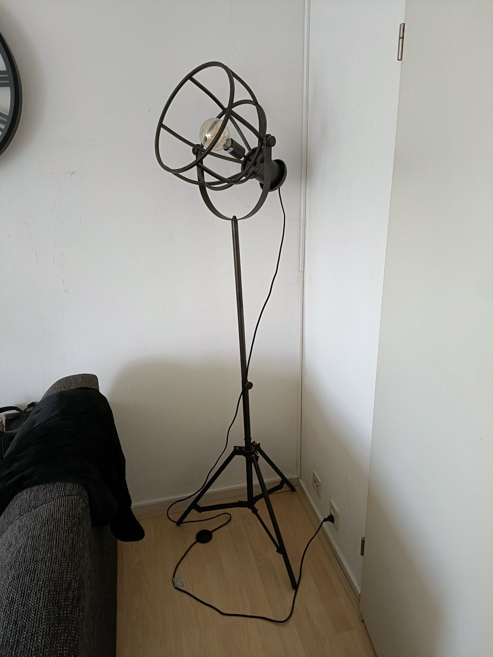 Staan lamp, industriëel