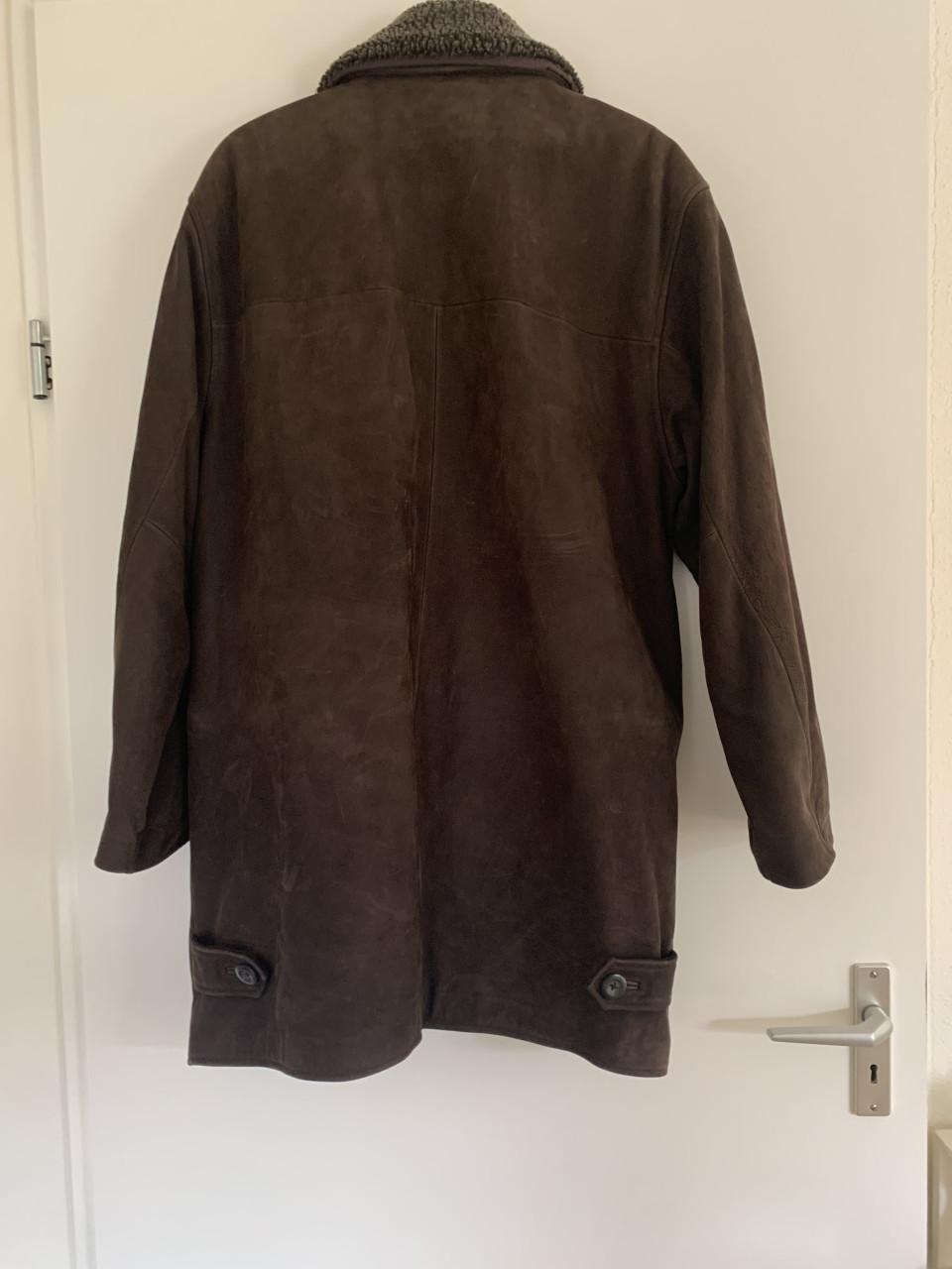 Lederen jas maat m