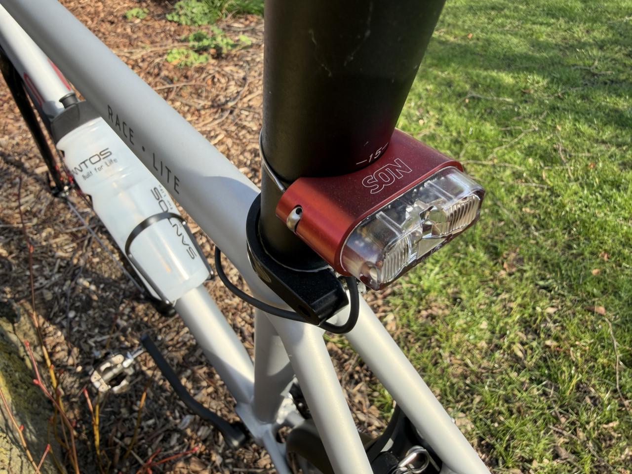 Santos Race Lite met Rohloff, riem verlichting Maat L Nieuw