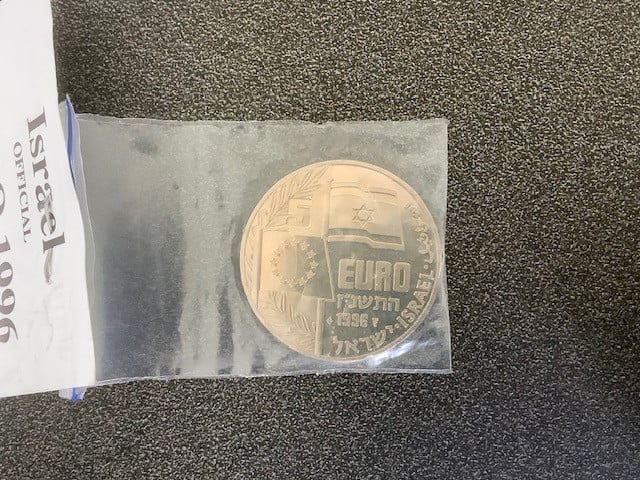 Penning Israël 5 euro 1996 “Golda Meir”.