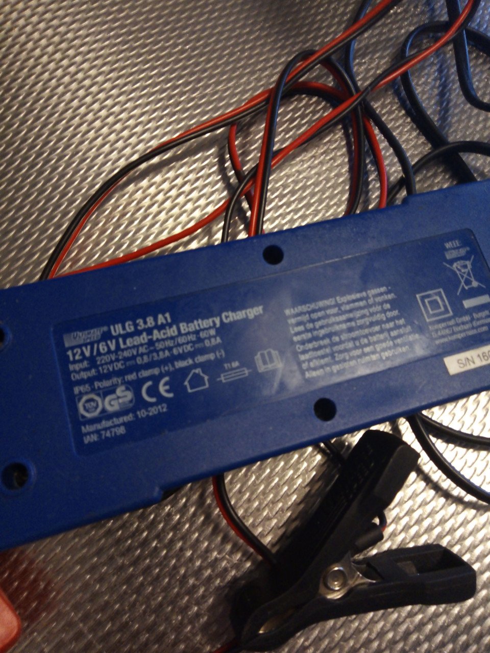 Acculader Druppellader Snellader 6V en 12volt