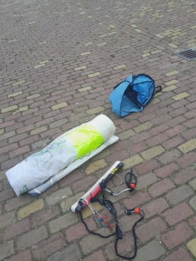Kite surf materiaal
