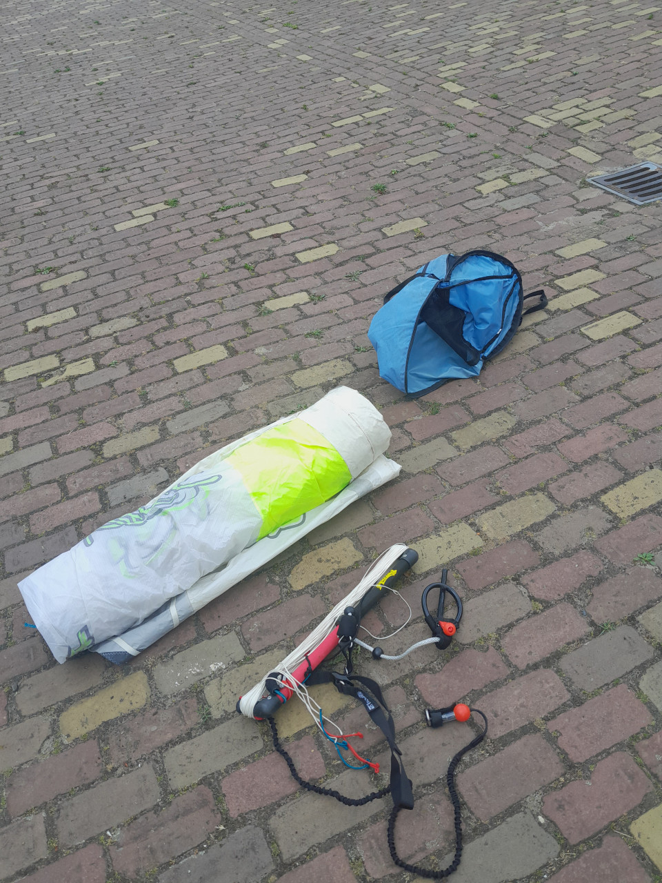 Kite surf materiaal