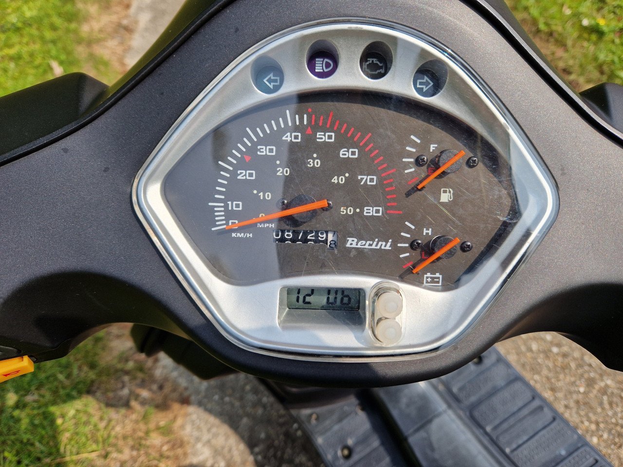 Bromscooter Berini Napoli II (blauw kenteken)