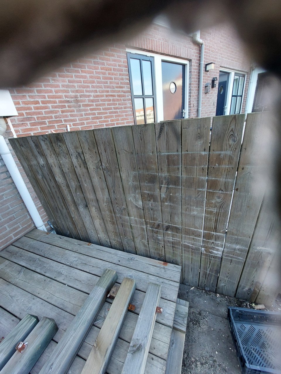Tuin schutting