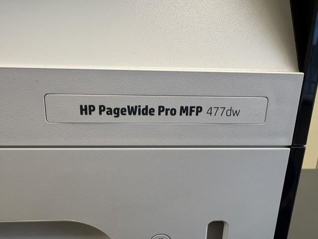 HP printer PageWide Pro MFP 477dw