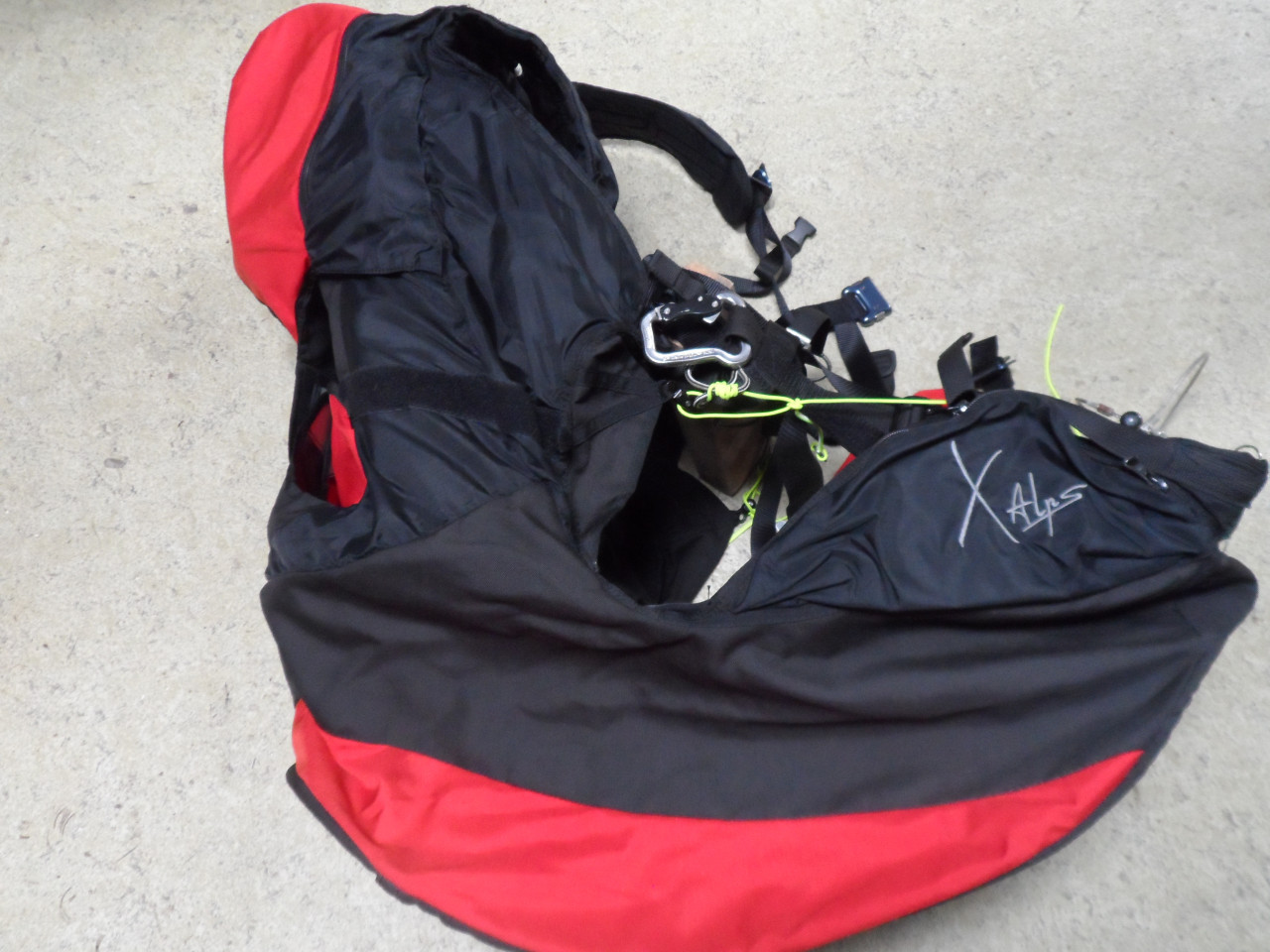Paragliding scherm