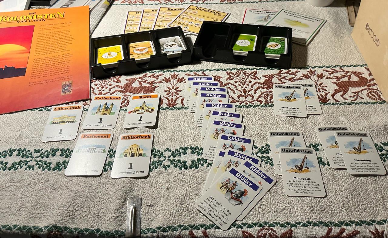 De Kolonisten van Catan nieuwe houten versie
