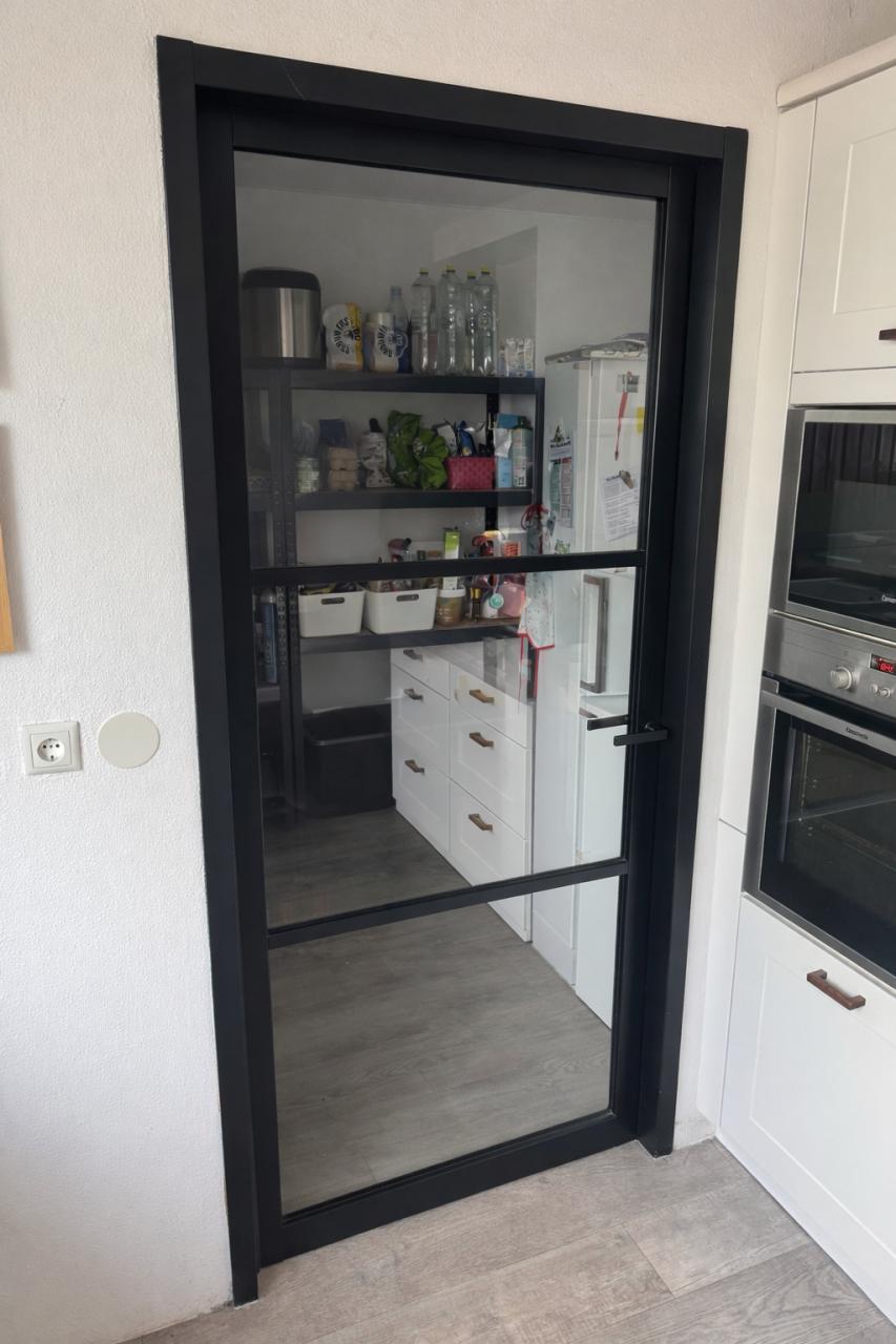 Opdek binnendeuren glas – zo goed als nieuw (2 stuks)