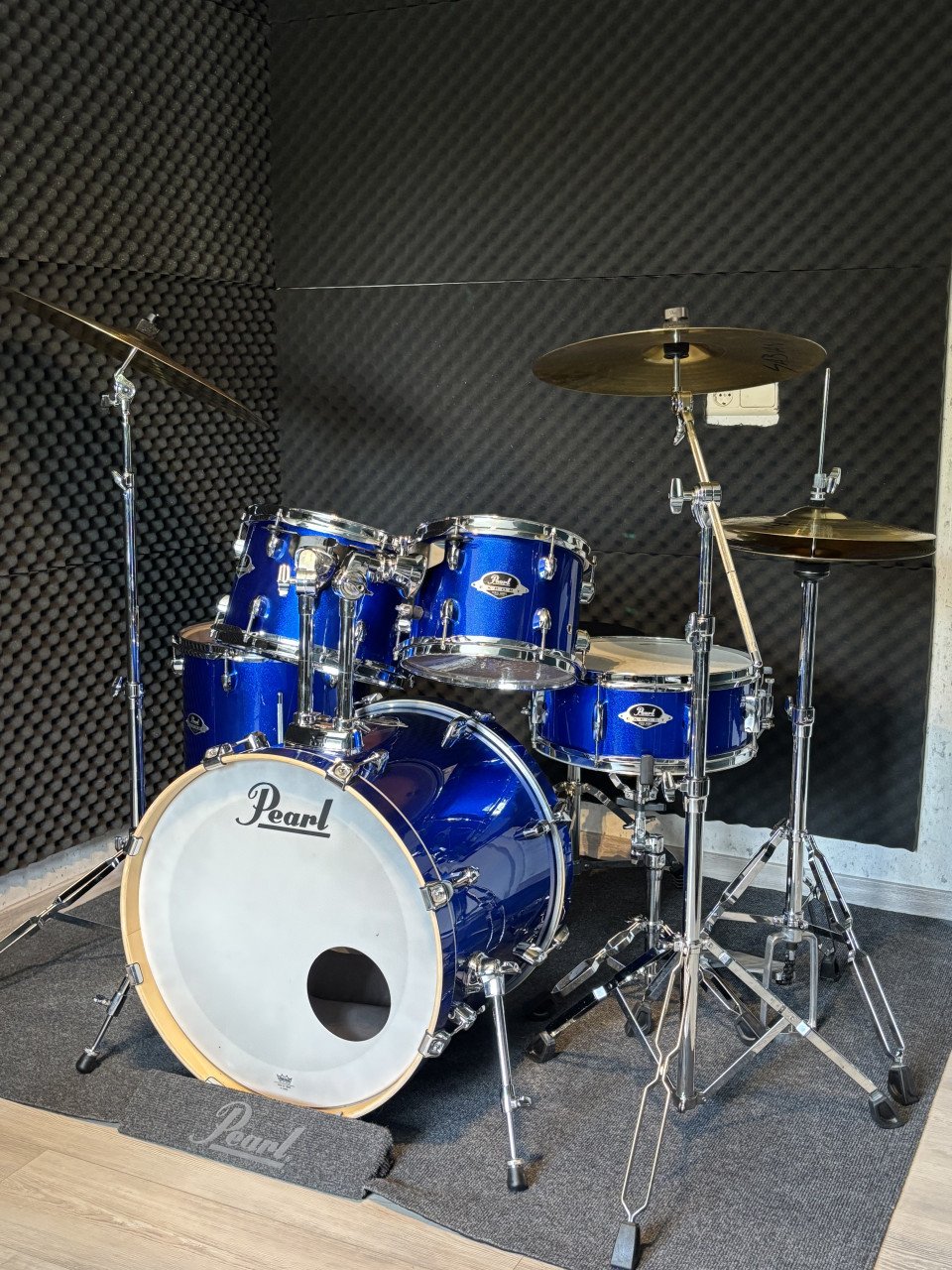 Pearl export + Sabian + kruk