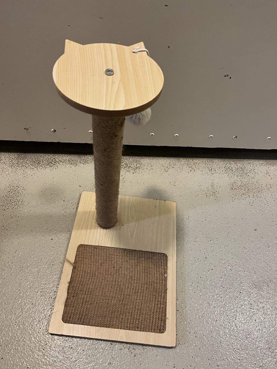 Krabpaal met krabmat