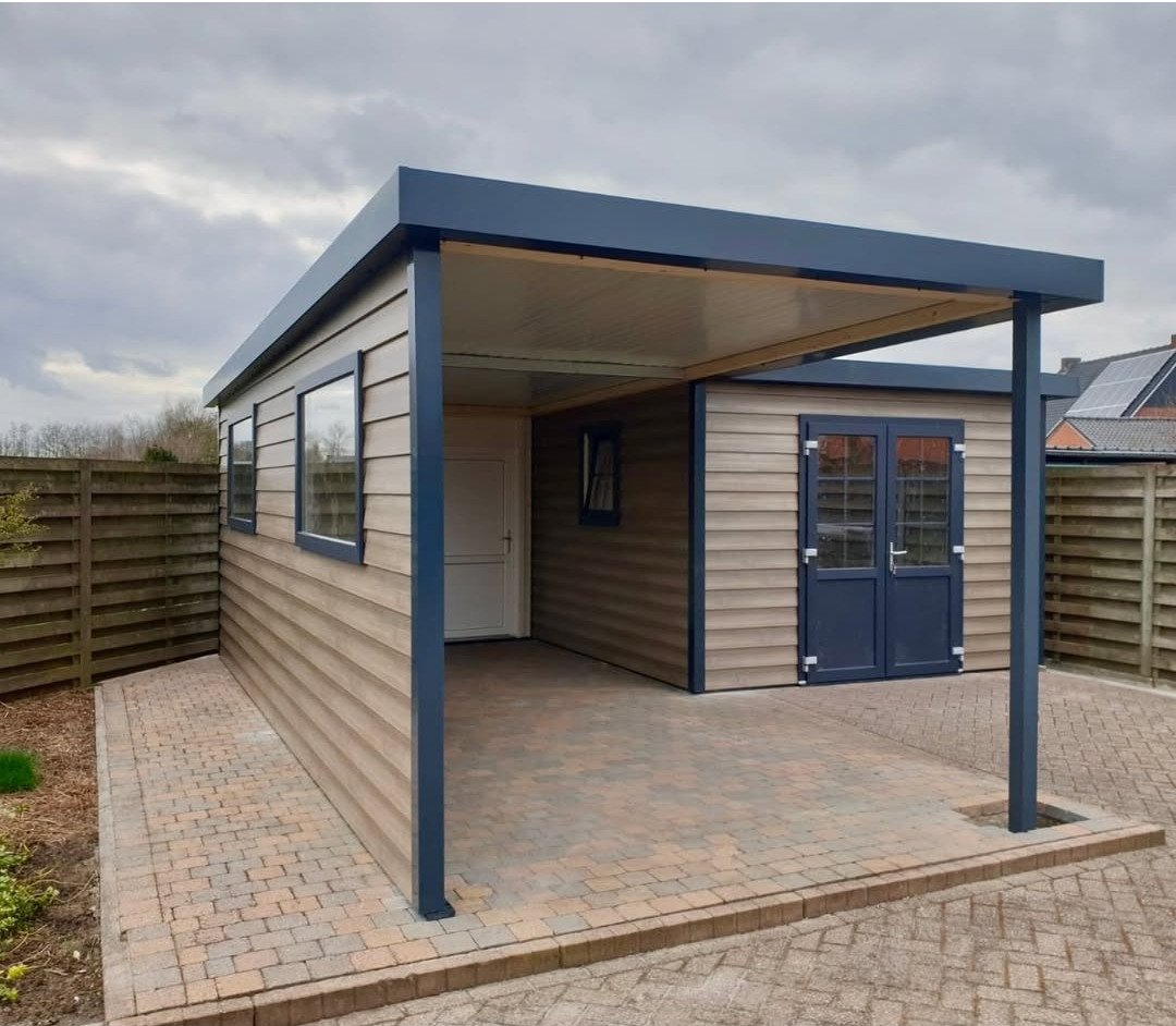 Mancave tuinhuis op maat