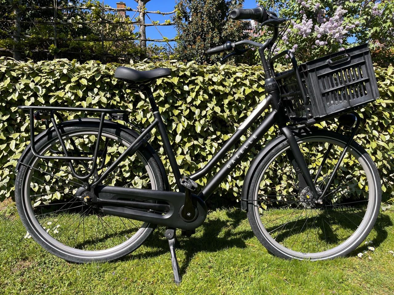 Gazelle Heavy Duty - dames - 54 cm - 7 versnellingen - mat zwart