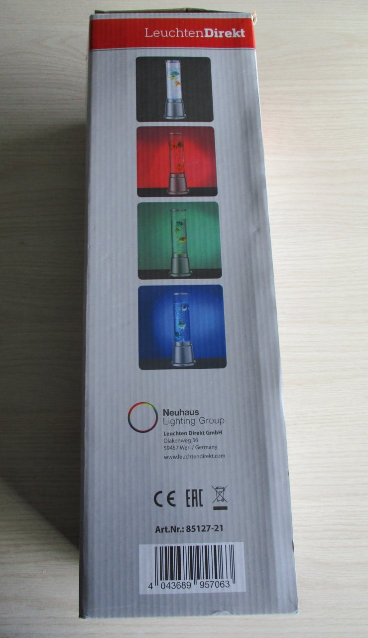 Leuke Vis module  Met led verlichting en nep visjes