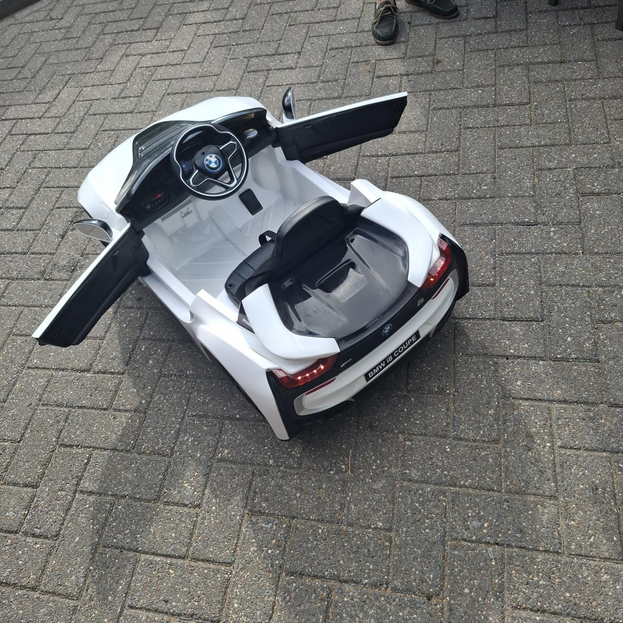 Elektrische MBW i8 kinderauto Wit