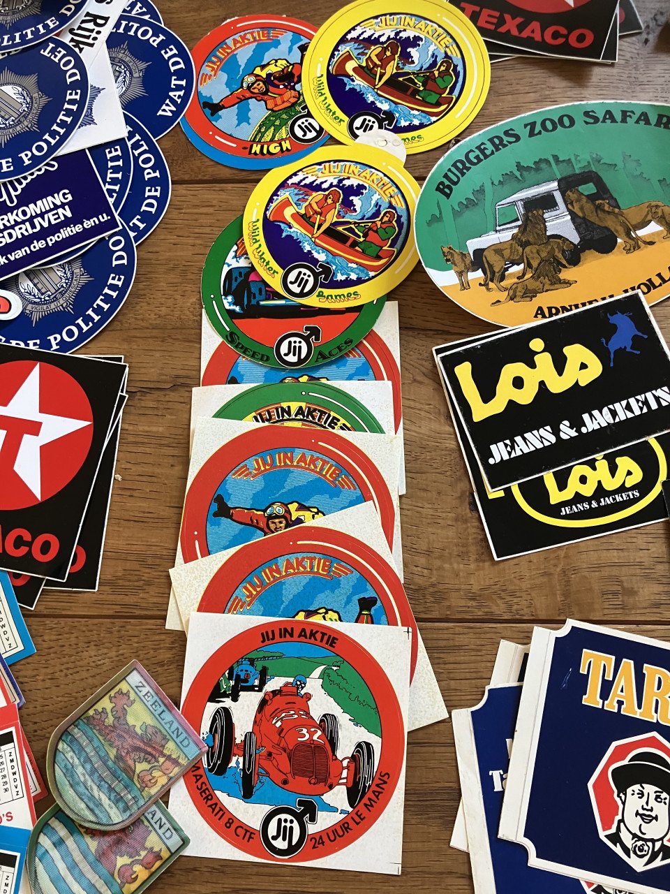 Stickers jaren ’70 en ‘80