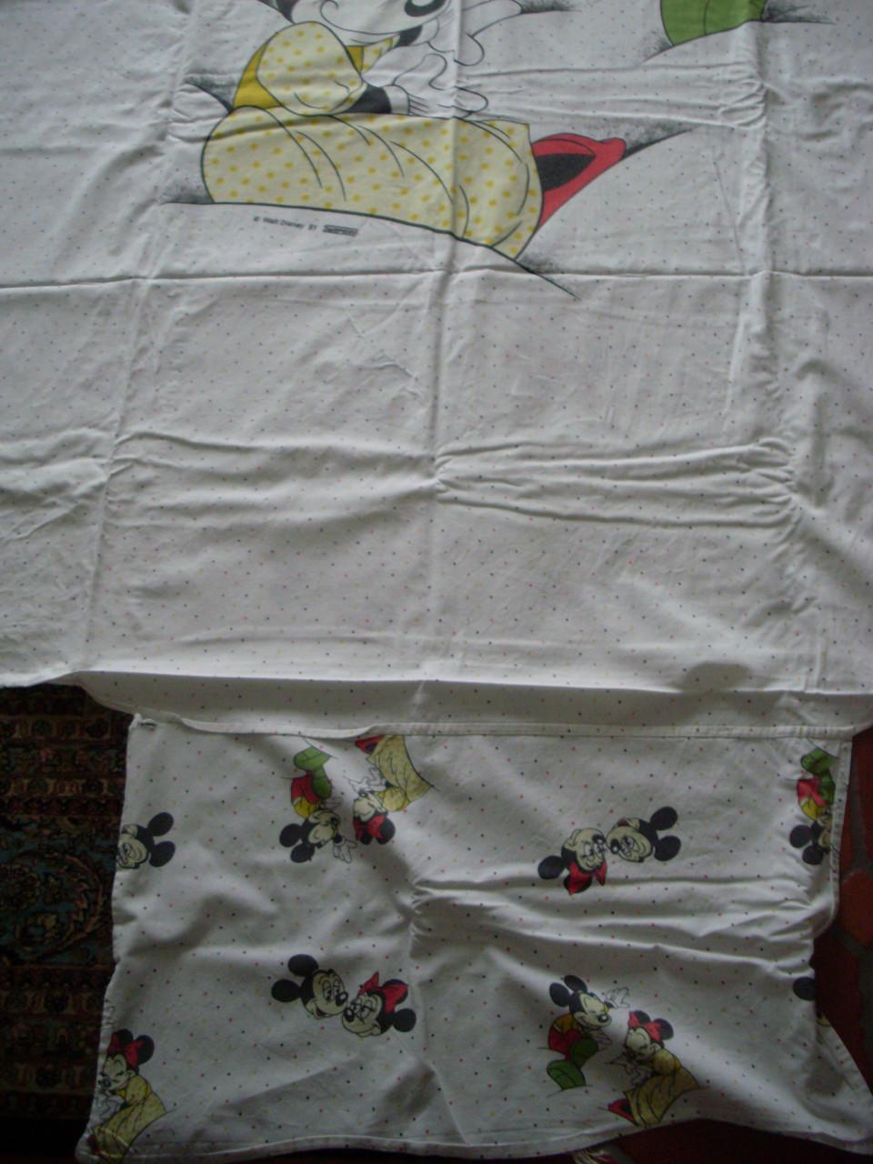 Mickeymouse bedset (kussen en overtrek)