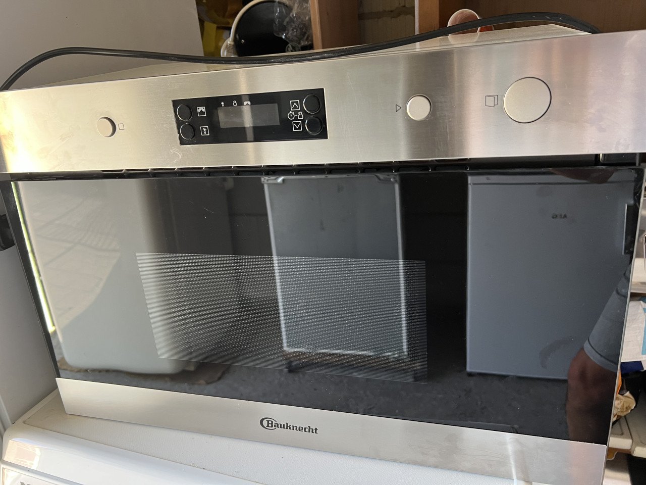 Bauknecht EMNK3 2138 IN Ingebouwd Solo-magnetron als nieuw 60 cm. Breed
