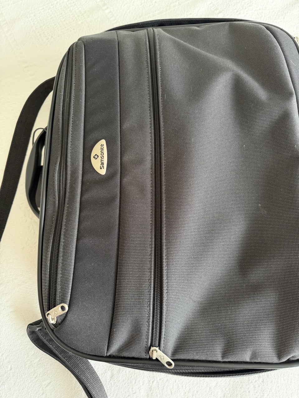 Samsonite draag reis tas zwart 46x36x16