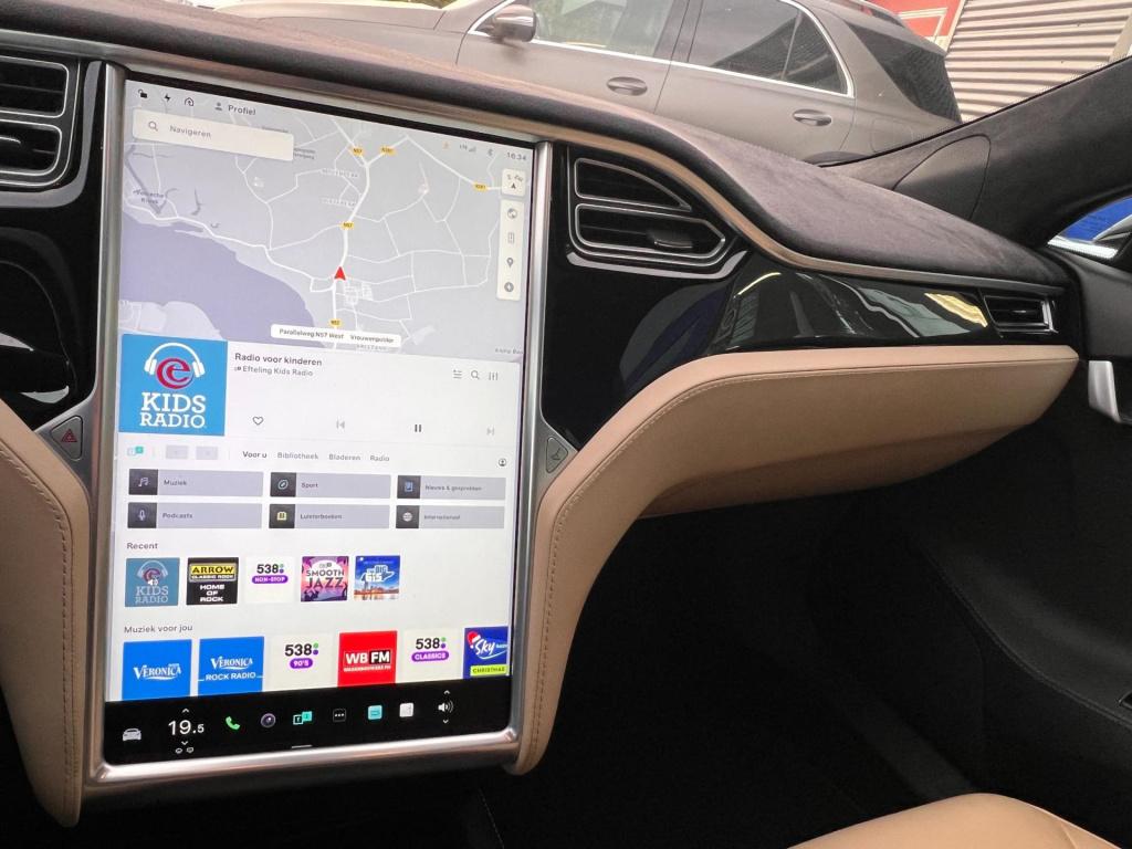 Tesla Model S 70d nieuw accupakket, leer, elektr. schuifdak, 21 inch velgen